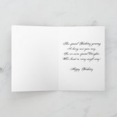 Birthday Daughter Card Karte (Innenseite)