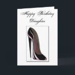 Birthday Daughter Card Karte<br><div class="desc">individuell anpassbar</div>