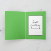 Birthday Dew Drop Karte (Innenseite)