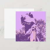 Birthday Dinosaur Invites Einladung (Vorne/Hinten)