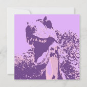 Birthday Dinosaur Invites Einladung (Vorderseite)