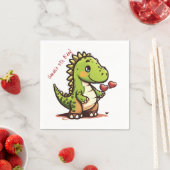Birthday Dinosaur Serviette (Beispiel)