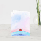 Birthday Dinosaurier Rennfahrer Red Racing Childre Einladung (Rückseite)