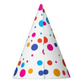 Birthday Dinosaurier Rennfahrer Red Racing Kind Na Partyhütchen (Rückseite)