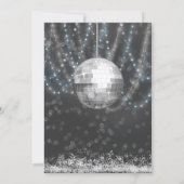 Birthday Disco Party Einladung (Rückseite)