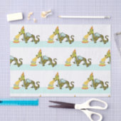 Birthday Dragon Seidenpapier (Handwerk)
