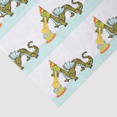 Birthday Dragon Seidenpapier (Ausschnitt)