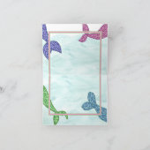 Birthday Dreaming Mermaid Bday Card Karte (Innenseite)