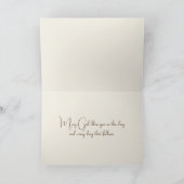 Birthday Duck in Misty Pond Karte (Innenseite)