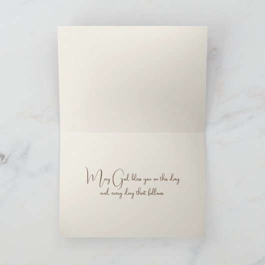 Birthday Duck in Misty Pond Karte (Innenseite)