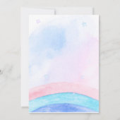 Birthday Duck Rennen Auto Junge Red Racing Kinder Einladung (Rückseite)