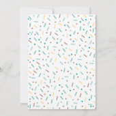 Birthday Einladen Sie nicht Gewollt, um diese zu v Einladung (Rückseite)