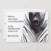 Birthday Einladung (Vorderseite)