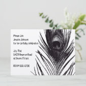 Birthday Einladung (Stehend Vorderseite)