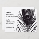 Birthday Einladung (Vorne/Hinten)