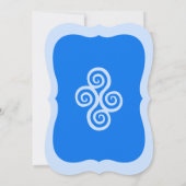 Birthday Einladung (Rückseite)