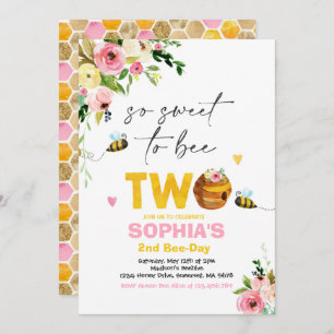 Birthday Einladung Honey Bee Birthday Party