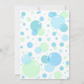 Birthday Einladung, Pop auf über Einladung (Rückseite)