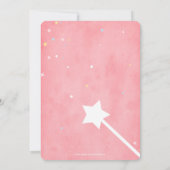 Birthday Einladung Rosa Maultrost III (Rückseite)