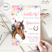 Birthday Einladung von Pferdeflora zu Mädchen