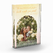 Birthday Elegantes Wasserfarbangebot Fotoblock (Links)