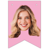 Birthday Face Banner, Custom Face Banner, Face Wimpelkette (Erste Fahne)