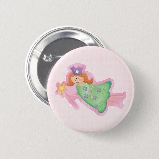 Birthday Fairy Button (Vorne & Hinten)