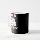 Birthday Family Squish Squad Dad Of The Birthday G Kaffeetasse (Vorderseite Links)