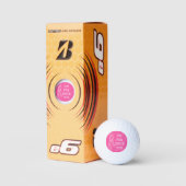 Birthday Female Golfer Funny 70. Happy Par Golfball (Verpackungen)