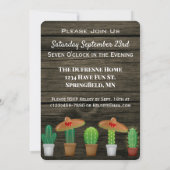 Birthday Fiesta Einladung (Rückseite)