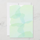 Birthday Fiesta im mexikanischen Stil grün Einladung (Rückseite)