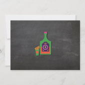 Birthday Fiesta Mexikanisches Foto Party Einladung (Rückseite)