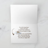 Birthday Fisherman Hat mit Lures Karte (Innenseite)