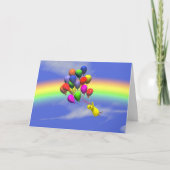 Birthday Flight Karte (Vorderseite)