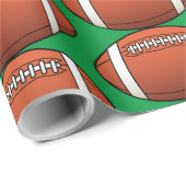 Birthday Football Geschenkpapier (Rolleneckpunkt)