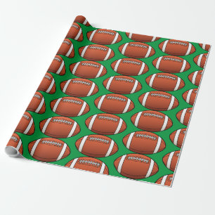 Birthday Football Geschenkpapier