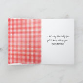 Birthday For Grumpy Old Lady Karte (Innenseite)