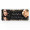 Birthday Foto Black Gold Glitzer Staub Name-Skript