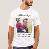 Birthday Foto man Mythos Legende Name Spaß T-Shirt (Vorderseite)