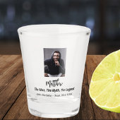 Birthday Foto man Mythos Legende Spaß Schnapsglas