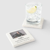 Birthday Foto Man Mythos Legende Steinuntersetzer (Seitenansicht)