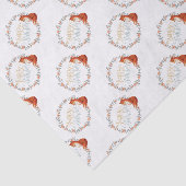 Birthday Fox Wreath Seidenpapier (Ausschnitt)