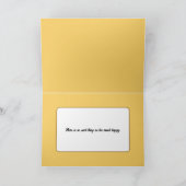 Birthday French Fries Karte (Innenseite)