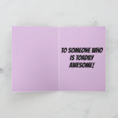 BIRTHDAY FROG FUNNY GREETING CARDS KARTE (Innenseite)