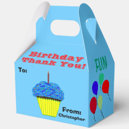 Birthday Fun Balloons Vielen Dank Geschenkschachtel