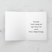 Birthday Funny Karte (Innenseite)