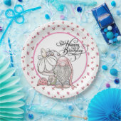 Birthday Garden Gnome Pappteller (Party)