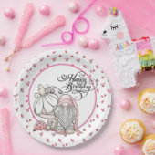 Birthday Garden Gnome Pappteller (Party)