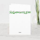 Birthday Gentleman Rhino Karte (Rückseite)