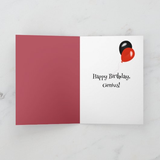 Birthday German Shepherd Hunde Humor Karte (Innenseite)